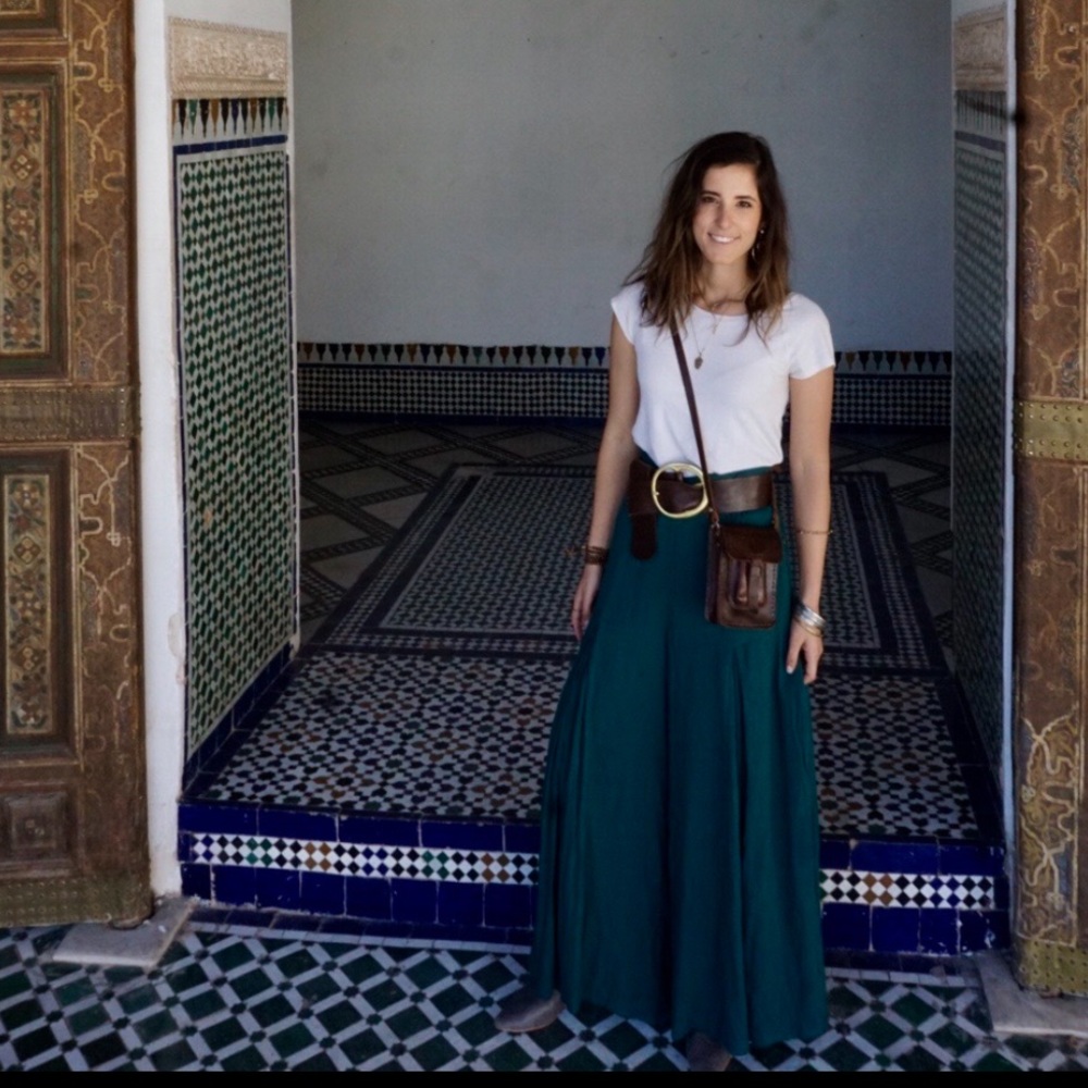 Free People Parisian Wide-Leg Pants size small